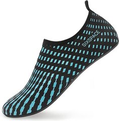 Обувь для плавания Sixspace, 585 Blue 36 EU цена и информация | Сертифицированный жилет для SupSup и других видов водного спорта SupSup Премиум, Размер L, черный | kaup24.ee