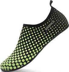 Обувь для плавания Sixspace, зеленая,  47 EU цена и информация | Обувь для плавания | kaup24.ee