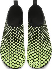 Обувь для плавания Sixspace, зеленая,  47 EU цена и информация | Обувь для плавания | kaup24.ee
