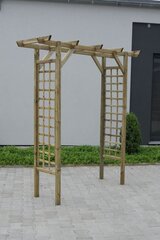 Деревянная арка Pergola, 210 x 55 x 15 cм цена и информация | Украшения | kaup24.ee