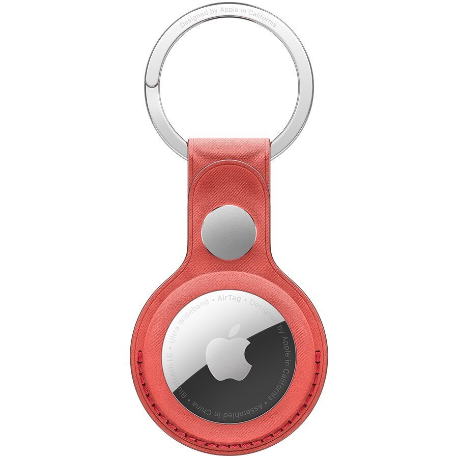 Apple AirTag FineWoven Key Ring - Coral - MT2M3ZM/A цена и информация | Mobiiltelefonide lisatarvikud | kaup24.ee