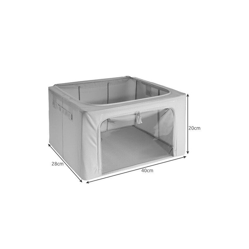 Organiseerija Ruhhy 22930, 40x30x20 cm, 2 tk цена и информация | Hoiukastid ja -korvid | kaup24.ee