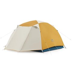 Трехместная палатка Naturehike Cloud-Creek river Pro, жёлтая цена и информация | Палатки | kaup24.ee