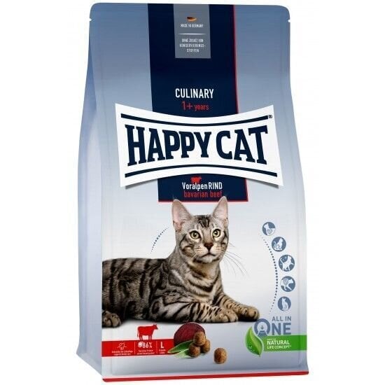 Happy Cat Culinary Voralpen Rind, 4 kg hind ja info | Kuivtoit kassidele | kaup24.ee