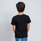 Lühikeste varrukatega T-särk lastele Batman Must hind ja info | Poiste särgid | kaup24.ee