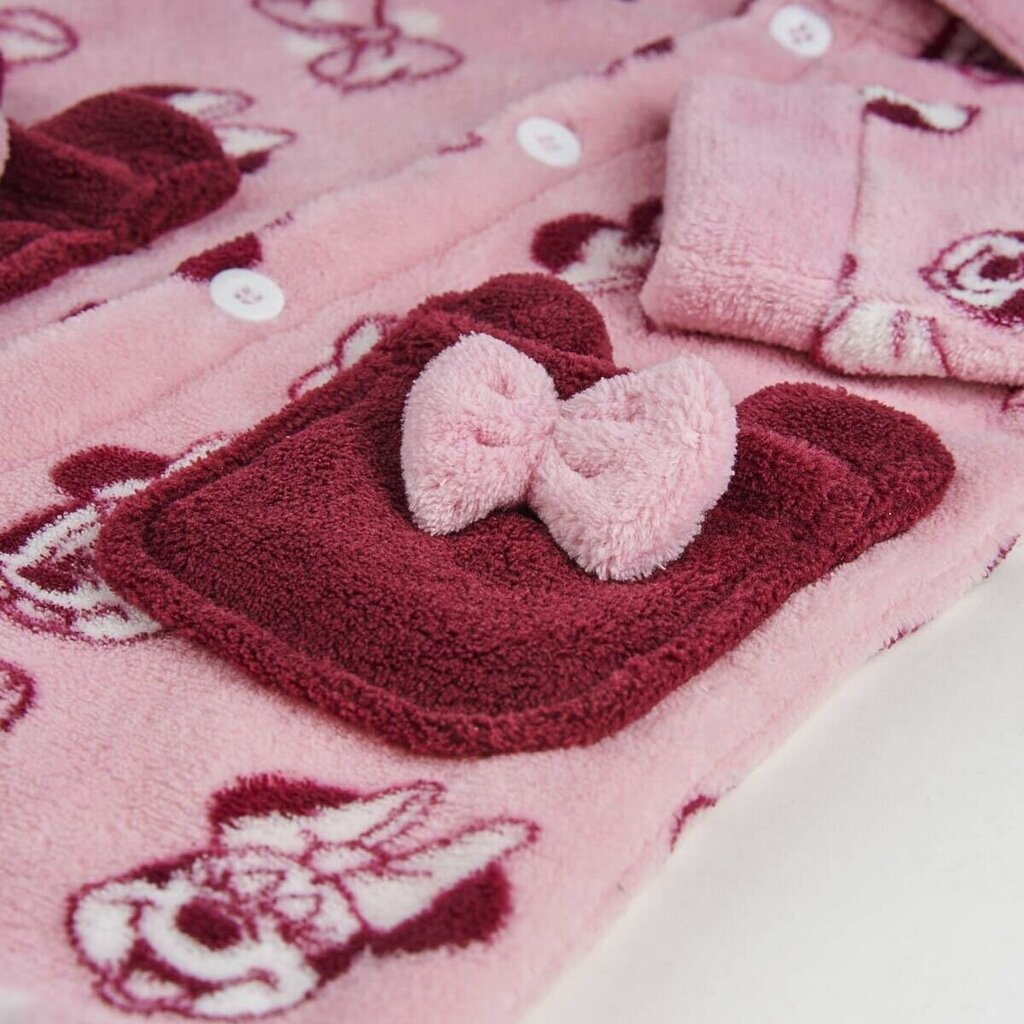 Hommikumantel lastele Minnie Mouse Roosa hind ja info | Tüdrukute hommikumantlid ja pidžaamad | kaup24.ee