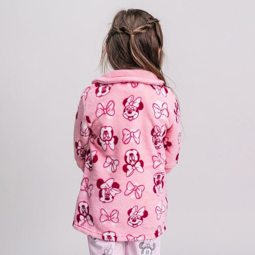Hommikumantel lastele Minnie Mouse Roosa hind ja info | Tüdrukute hommikumantlid ja pidžaamad | kaup24.ee