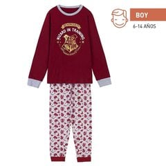 Пижама Детский Harry Potter Красный цена и информация | Пижамы, халаты для мальчиков | kaup24.ee
