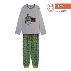 Пижама Детский Boba Fett Зеленый цена и информация | Пижамы, халаты для мальчиков | kaup24.ee