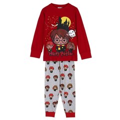 Pidžaama Laste Harry Potter Punane hind ja info | Tüdrukute hommikumantlid ja pidžaamad | kaup24.ee