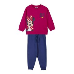 Детский спортивных костюм Minnie Mouse Фуксия цена и информация | Штаны для девочек | kaup24.ee