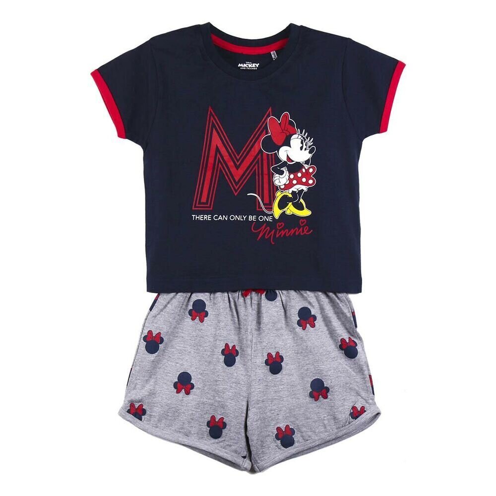 Pidžaamad tüdrukutele Minnie Mouse, hall hind ja info | Tüdrukute hommikumantlid ja pidžaamad | kaup24.ee