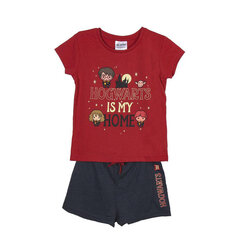 Pidžaama laste Harry Potter Punane hind ja info | Tüdrukute hommikumantlid ja pidžaamad | kaup24.ee