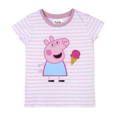 T-särk tüdrukutele Peppa pig, roosa hind ja info | Tüdrukute särgid | kaup24.ee