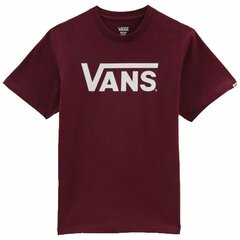 Футболка с коротким рукавом детская Vans Classic Тёмно Бордовый цена и информация | Vans Одежда для мальчиков | kaup24.ee