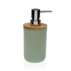 Дозатор мыла Versa Elisa, серый полипропилен (7,5 x 17,5 x 7,5 cм) цена и информация | Аксессуары для ванной комнаты | kaup24.ee