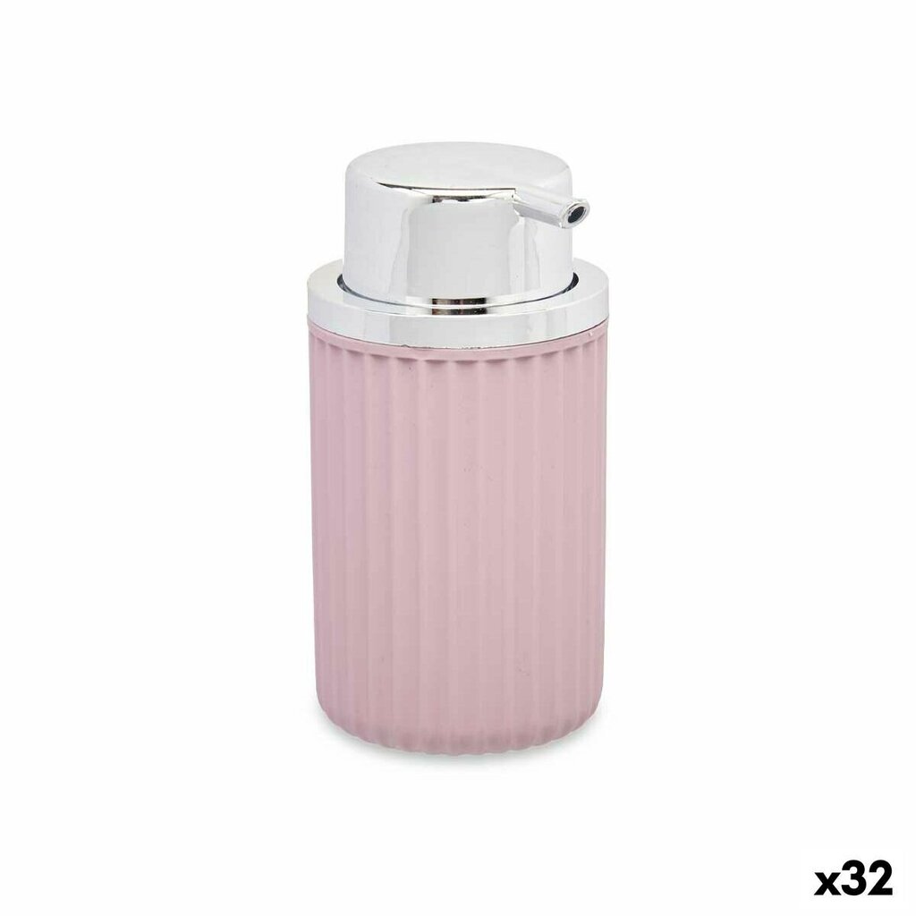 Seebi dosaator Pink Plastic, 420 ml, 32 tk цена и информация | Vannitoa sisustuselemendid ja aksessuaarid | kaup24.ee