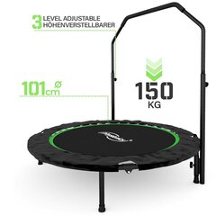 Fitnessi batuut täiskasvanutele ja lastele, 101 cm цена и информация | Спортивные батуты | kaup24.ee