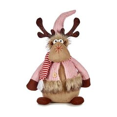 Christmas reindeer Красный Коричневый полиэстер (24 x 63 x 27 cm) цена и информация | Декорации | kaup24.ee