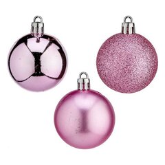 Jõuluehted, 24 tk, roosa hind ja info | Jõulukaunistused | kaup24.ee