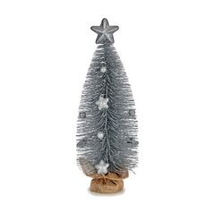 Новогодняя елка со звездой Серебристый (13 x 41 x 13 cm) цена и информация | Новогодние елки | kaup24.ee