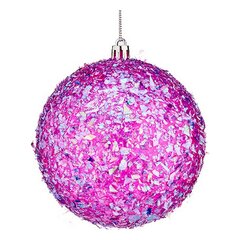 Ёлочные шарики Ø 10 cm 6 штук Фиолетовый Пластик цена и информация | Декорации | kaup24.ee