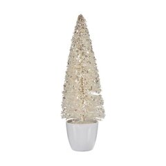 Новогодняя ёлка Средний Белый (10 x 33 x 10 cm) цена и информация | Рождественские украшения | kaup24.ee
