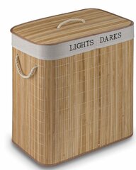 Бамбуковый ящик для белья Todar, 105 л, коричневый цена и информация | Аксессуары для ванной комнаты | kaup24.ee