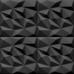 3D laepaneelid Deccart Brylant Black 5m2, 20 tk hind ja info | Lae-, seinakaunistus elemendid | kaup24.ee