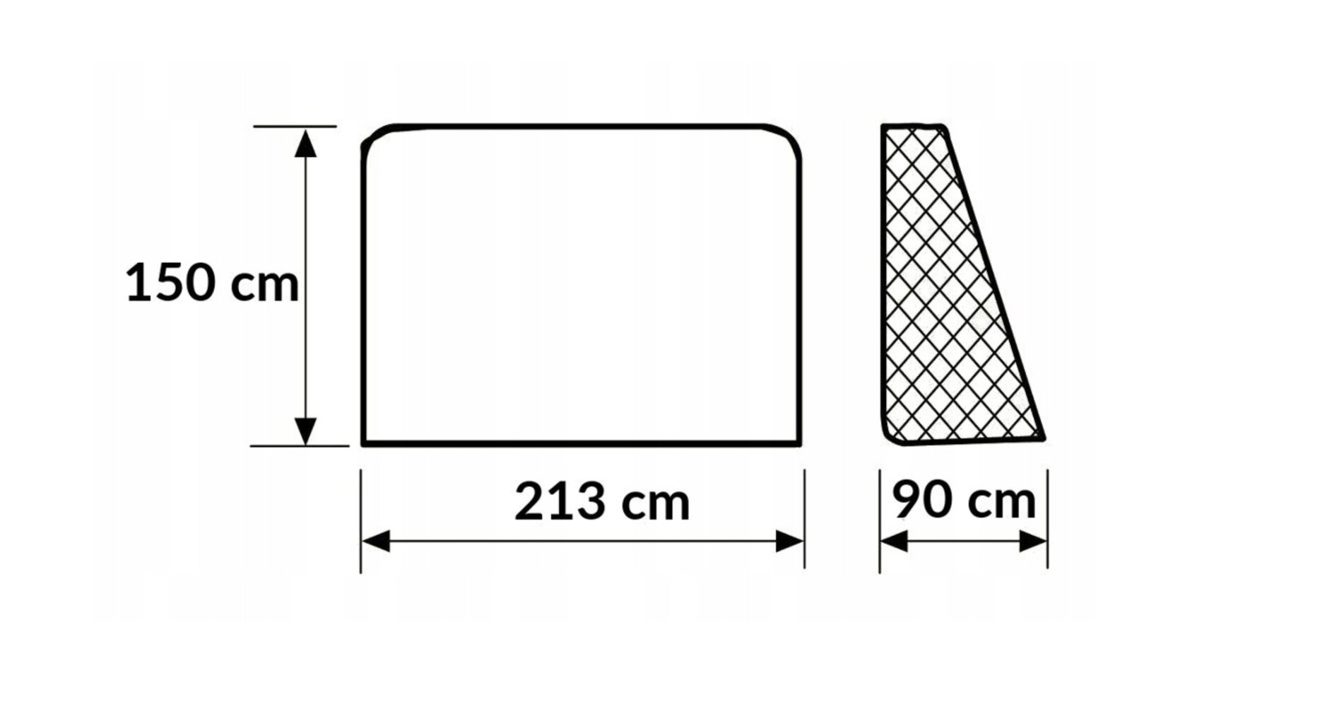 Jalgpalliväravakomplekt Jet5, 230x150x90 cm, 2 tk. цена и информация | Jalgpalliväravad ja -võrgud | kaup24.ee