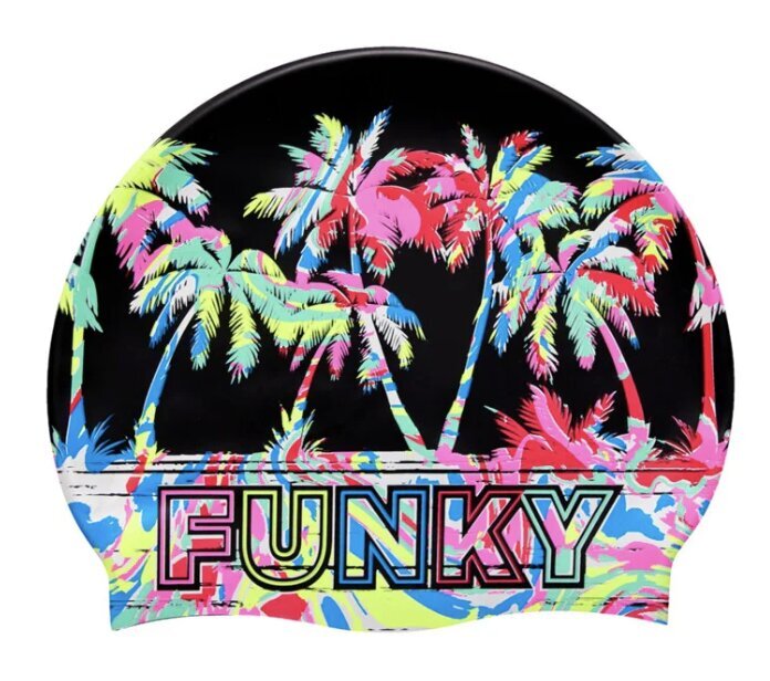 Ujumismüts Funky Trunks Sunset City цена и информация | Ujumismütsid | kaup24.ee
