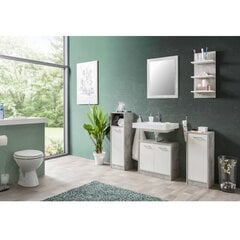 Комплект ванных шкафчиков Aatrium Madeira, серого цвета цена и информация | Комплекты в ванную | kaup24.ee