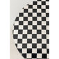 Abilaud Domero Chess Ø25cm, must-valge hind ja info | Diivanilauad | kaup24.ee