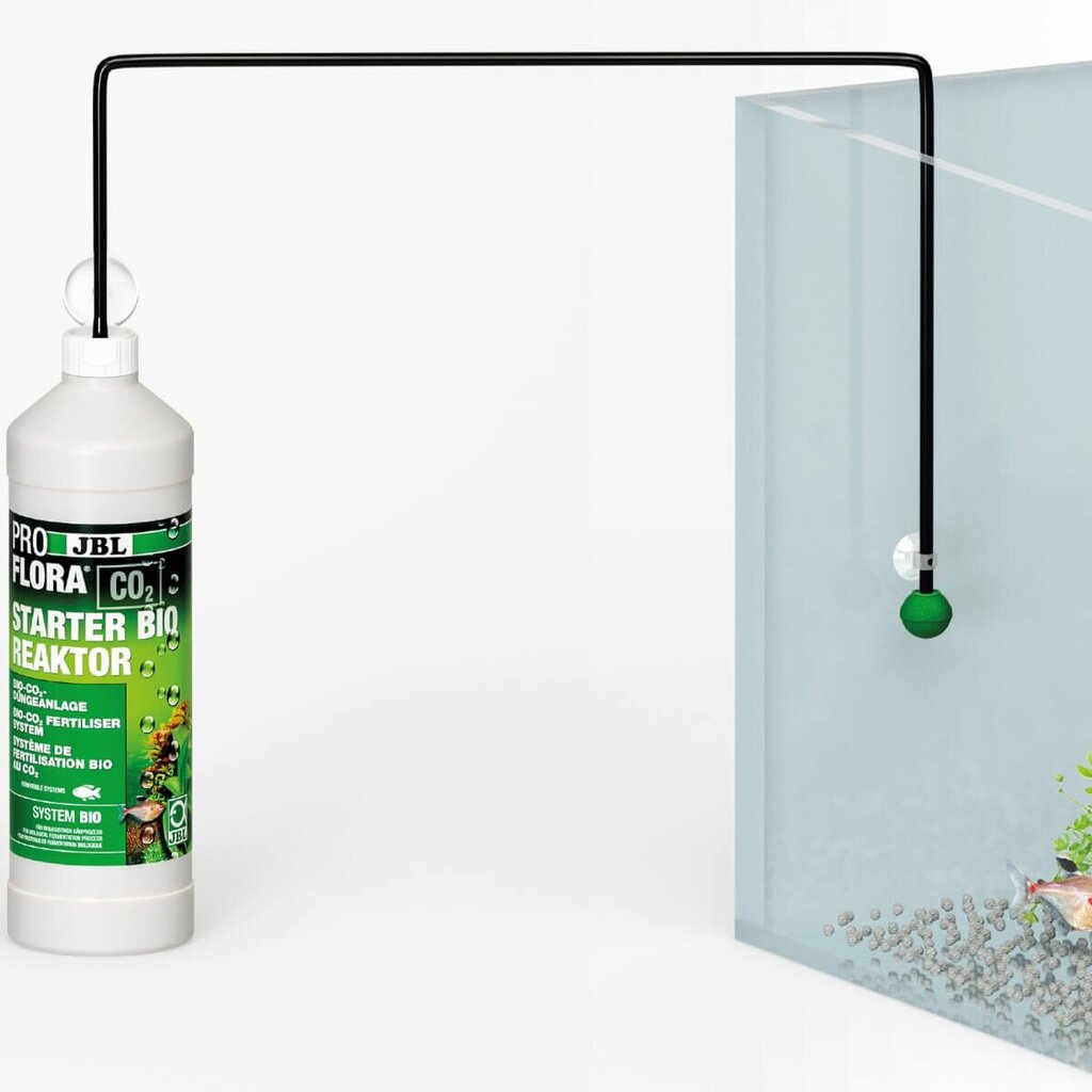 JBL ProFlora CO2 Starter Bio - CO2 komplekt akvaariumile 10-40L hind ja info | Akvaariumid ja seadmed | kaup24.ee