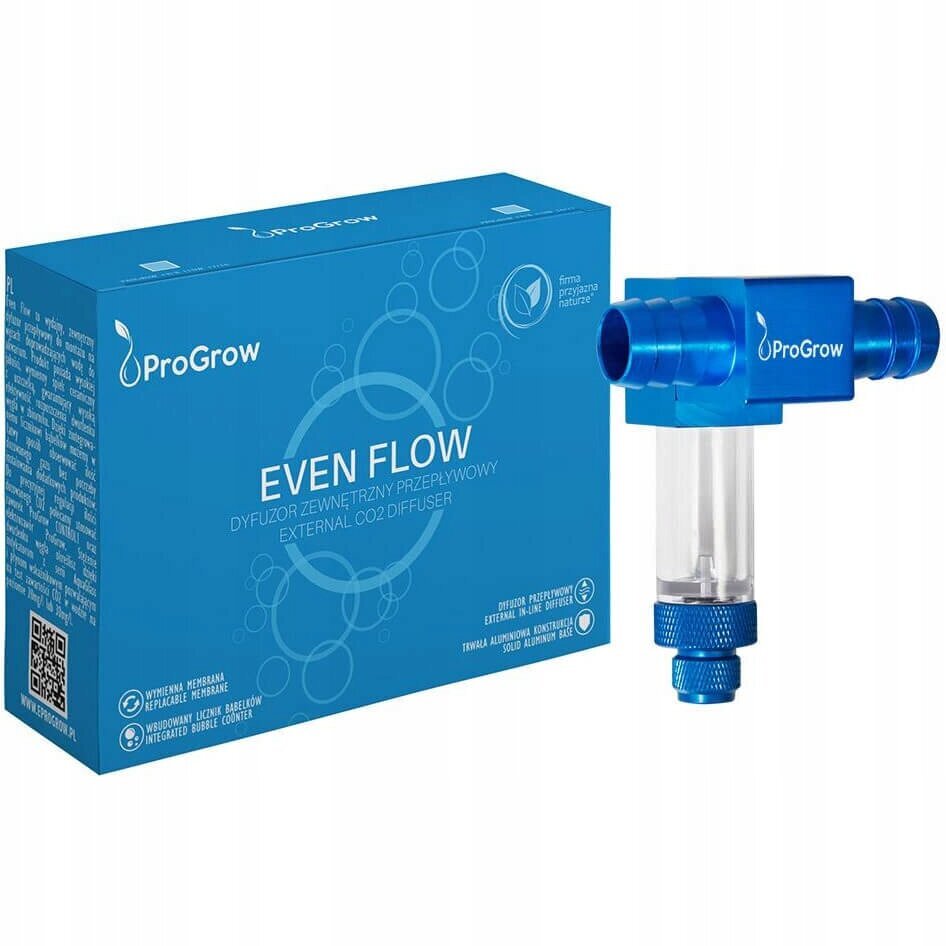"ProGrow Even Flow" CO2 hajutusreaktor 16/22 mm voolikuga hind ja info | Akvaariumid ja seadmed | kaup24.ee