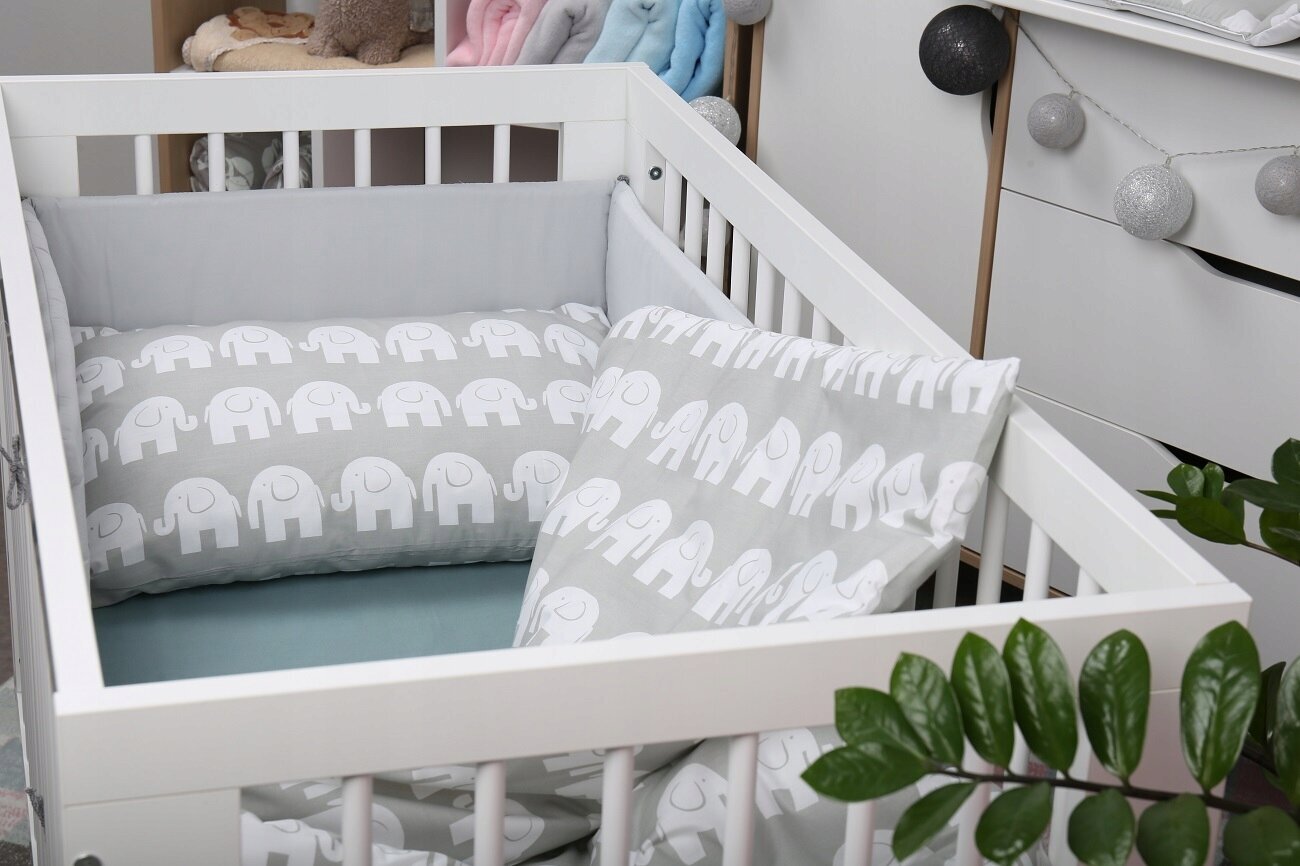Babymam laste voodipesukomplekt, 120x90 cm, 2 osa hind ja info | Beebide ja laste voodipesu | kaup24.ee