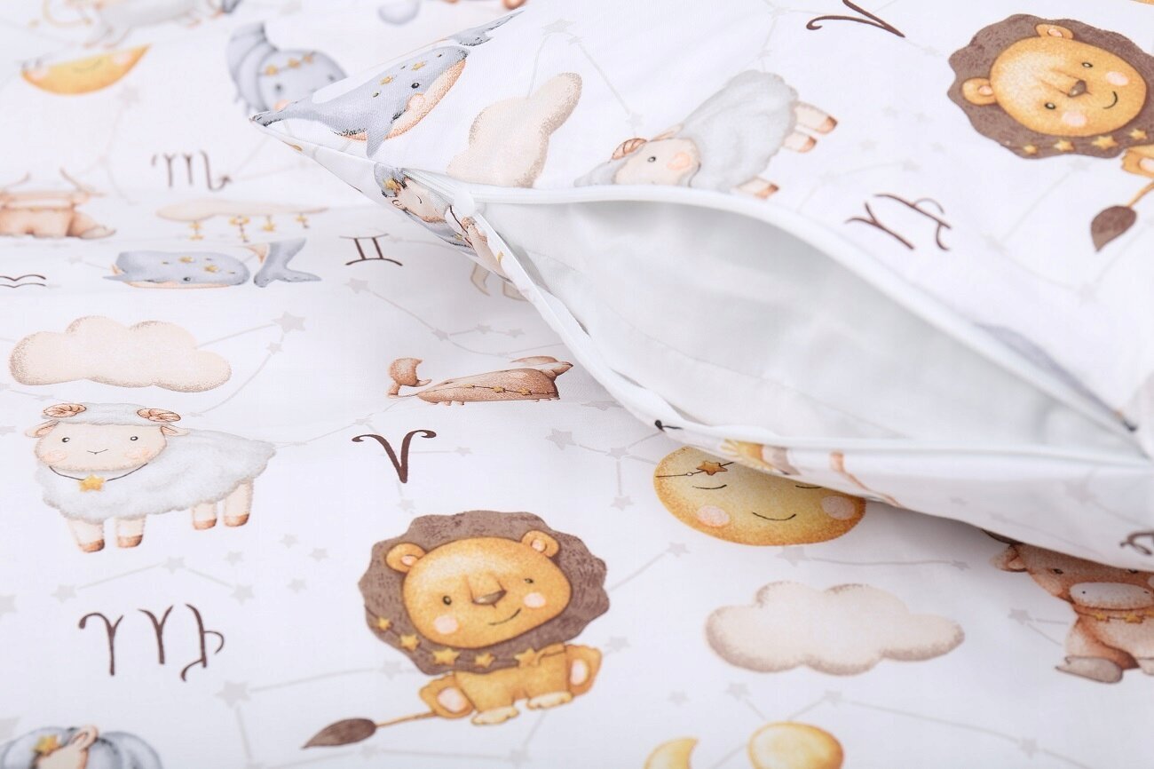 Babymam laste voodipesukomplekt, 120x90 cm, 2 osa цена и информация | Beebide ja laste voodipesu | kaup24.ee