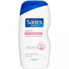 Dušigeel Sanex Dermo Hypo Allergenic, 500 ml hind ja info | Dušigeelid, õlid | kaup24.ee