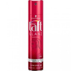 Juukselakk Taft Glanz, Ultra Stark 4, 250 ml hind ja info | Viimistlusvahendid juustele | kaup24.ee