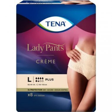 Püksmähkmed naistelele Tena Lady Pants Plus Creme L, 8 tk hind ja info | Mähkmed, hügieenisidemed, ühekordsed linad täiskasvanutele | kaup24.ee