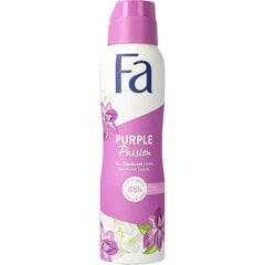 Дезодорант-спрей Fa Purple Passion, sensuel, 150 мл цена и информация | Дезодоранты | kaup24.ee