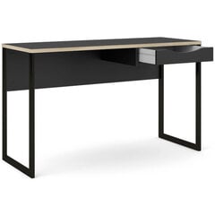 Рабочий стол «Aatrium Function», 130x48x76 см, черный цена и информация | Компьютерные, письменные столы | kaup24.ee