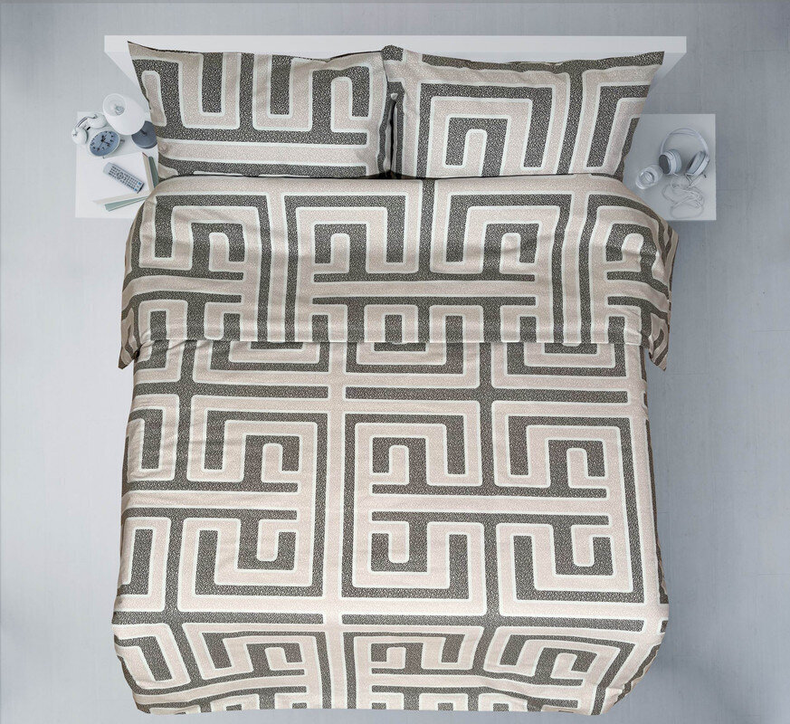 Rustilė voodipesukomplekt, 240x210 cm, 4-osaline hind ja info | Voodipesukomplektid | kaup24.ee