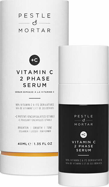 Näoseerum Pestle&amp;Mortar Vitamin C 2 Phase, 40 ml hind ja info | Näoõlid, seerumid | kaup24.ee