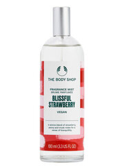 Телесный спрей The Body Shop Blissful Strawberry, 100 мл цена и информация | Кремы, лосьоны для тела | kaup24.ee