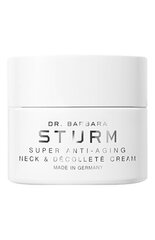 Kaela- ja dekolteekreem Dr. Barbara Sturm Super Anti-Aging Neck &amp; Decolette Cream, 50 ml hind ja info | Kehakreemid, kehaspreid | kaup24.ee