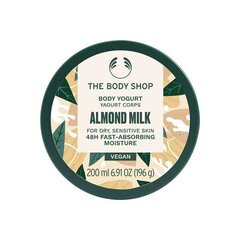 Телесный йогурт The Body Shop Almond Milk, 200 мл цена и информация | Кремы, лосьоны для тела | kaup24.ee