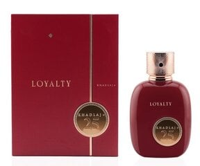 Parfüümvesi Khadlaj 25 Loyalty EDP naistele/meestele, 100 ml hind ja info | Naiste parfüümid | kaup24.ee