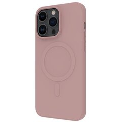 Apple iPhone 15 Pro Max MagSafe Soft Touch Cover By Muvit Chalk Pink hind ja info | Telefoni kaaned, ümbrised | kaup24.ee