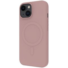 Apple iPhone 15 MagSafe Soft Touch Cover By Muvit Chalk Pink цена и информация | Чехлы для телефонов | kaup24.ee